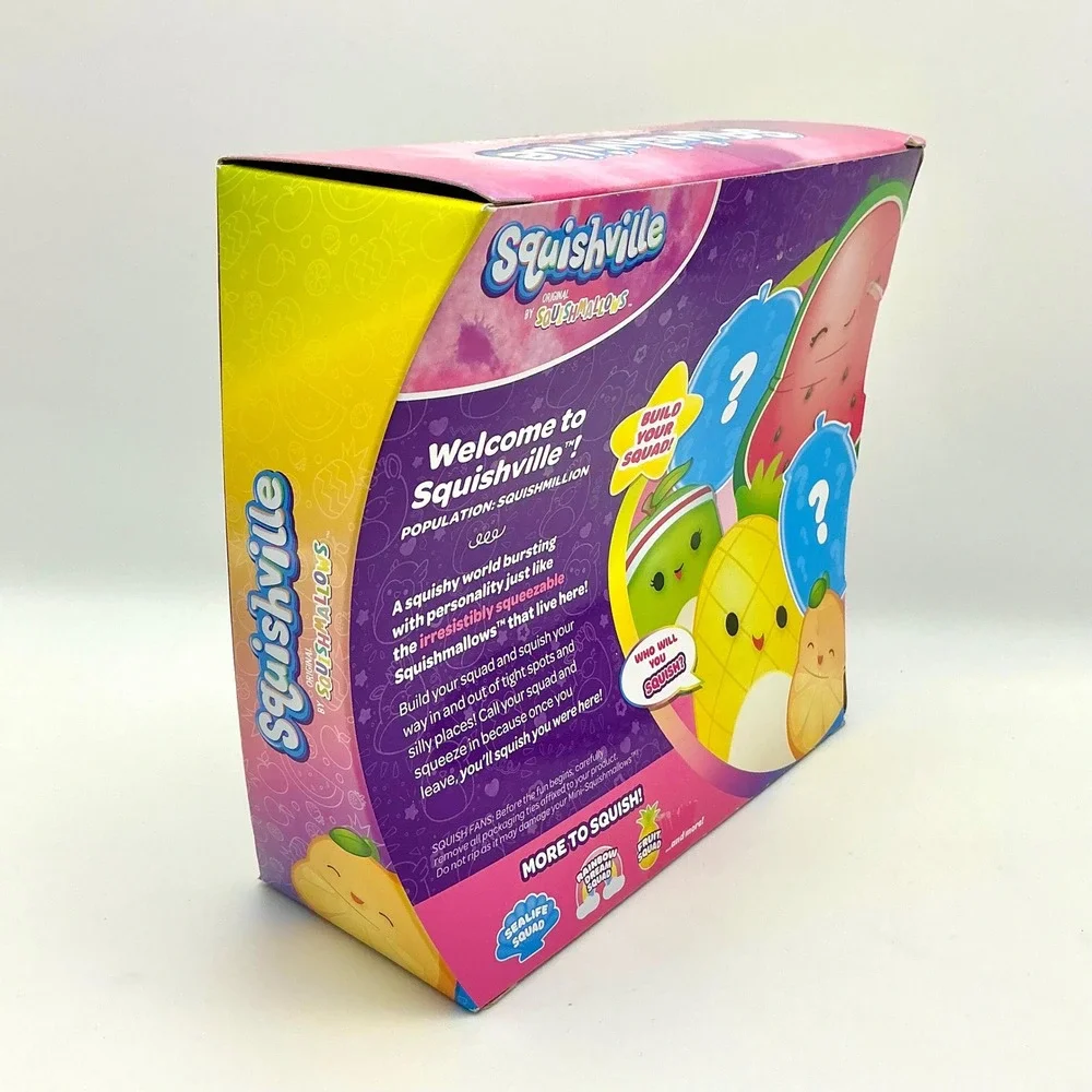 NEW! Squishville by Squishmallows Fruit Squad 6‎ Pack Mini Plush Toys Mystery